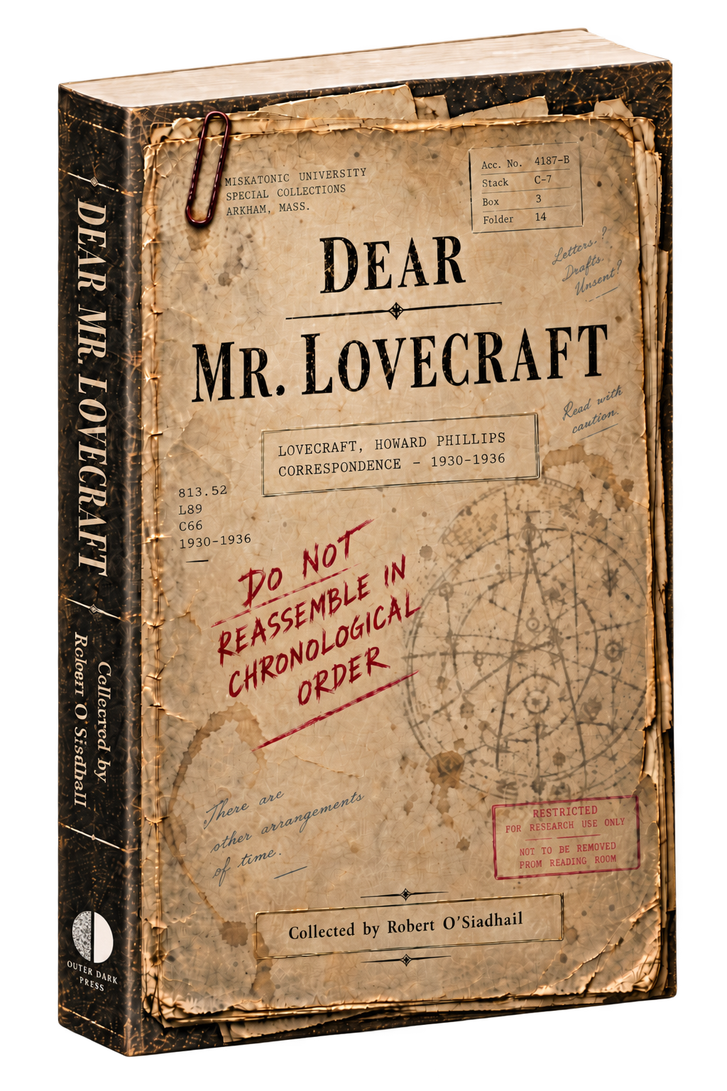 Cover of Dear Mr. Lovecraft
